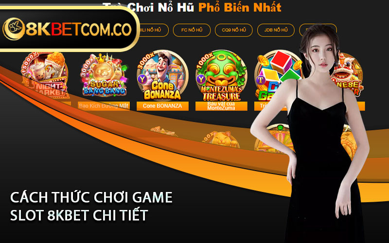 Cách Thức Chơi Game Slot 8KBet Chi Tiết Dành Cho Tân Thủ  